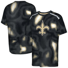 New Orleans Saints Outerstuff Youth End Zone Dri-Tek T-Shirt | NFL Online