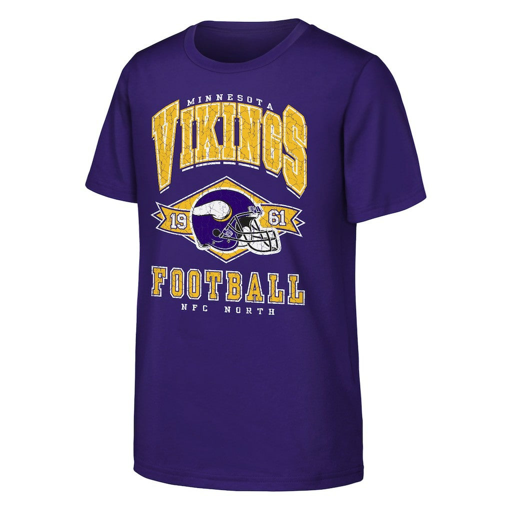Minnesota Vikings Outerstuff Youth Kick Off T-Shirt | NFL Sale