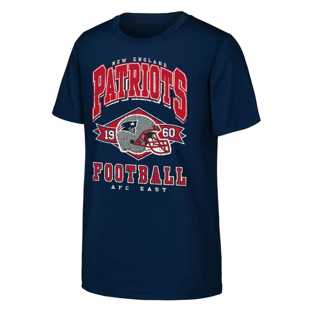 New England Patriots Outerstuff Youth Kick Off T-Shirt | NFL Outlet