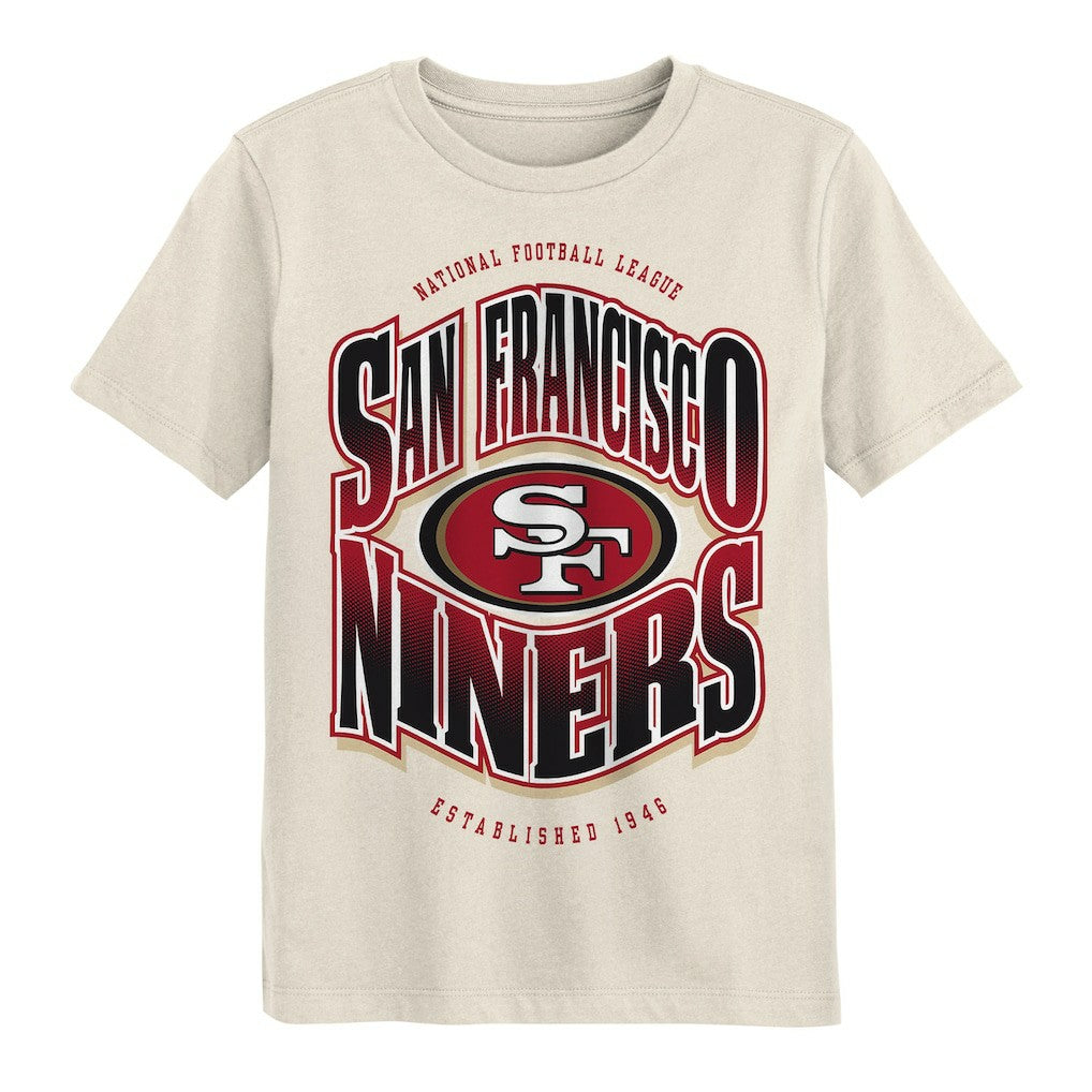 San Francisco 49ers Outerstuff Youth Huddle T-Shirt | NFL Discount
