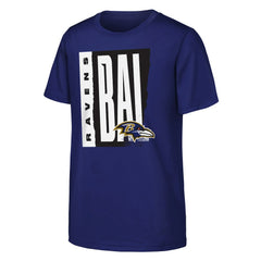Baltimore Ravens Outerstuff Youth Tear It Up T-Shirt | NFL Hot