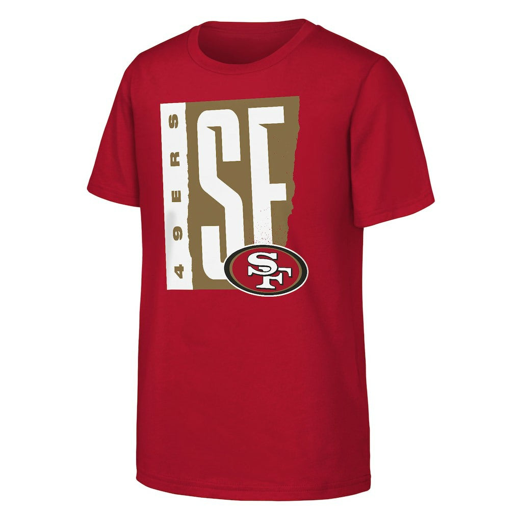 San Francisco 49ers Outerstuff Youth Tear It Up T-Shirt | NFL On sale