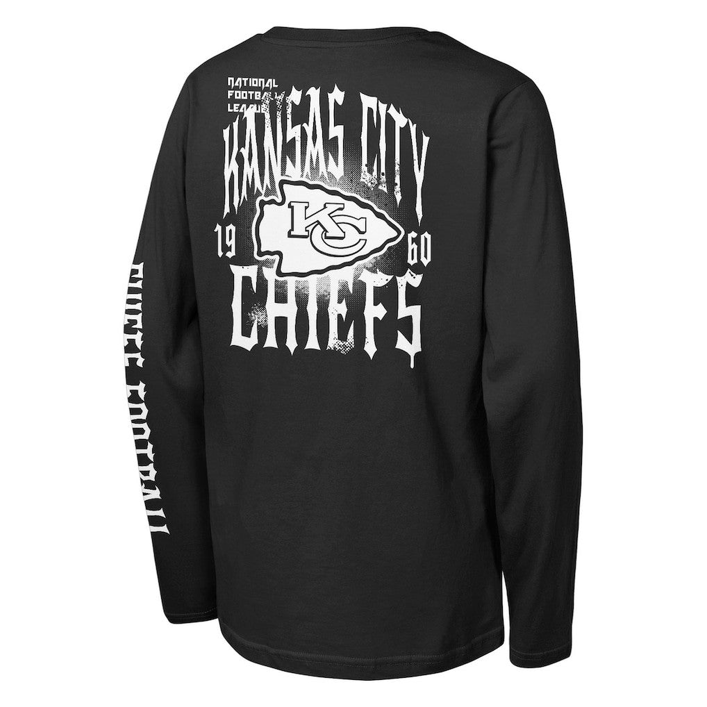 Kansas City Chiefs Outerstuff Youth Rumble Long Sleeve T-Shirt | NFL Online
