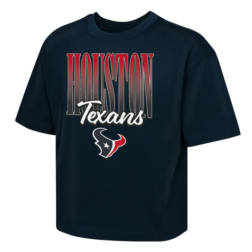 Houston Texans Outerstuff Girls Youth Big City Boxy T-Shirt | NFL Near me