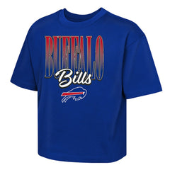 Buffalo Bills Outerstuff Girls Youth Big City Boxy T-Shirt | NFL Outlet