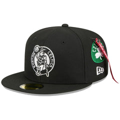 Black Boston Celtics x Alpha Industries 59FIFTY Fitted Hat | NBA