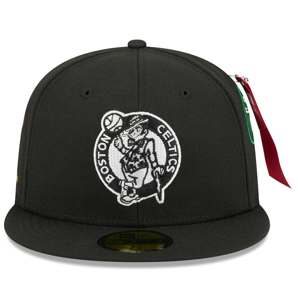 Black Boston Celtics x Alpha Industries 59FIFTY Fitted Hat | NBA