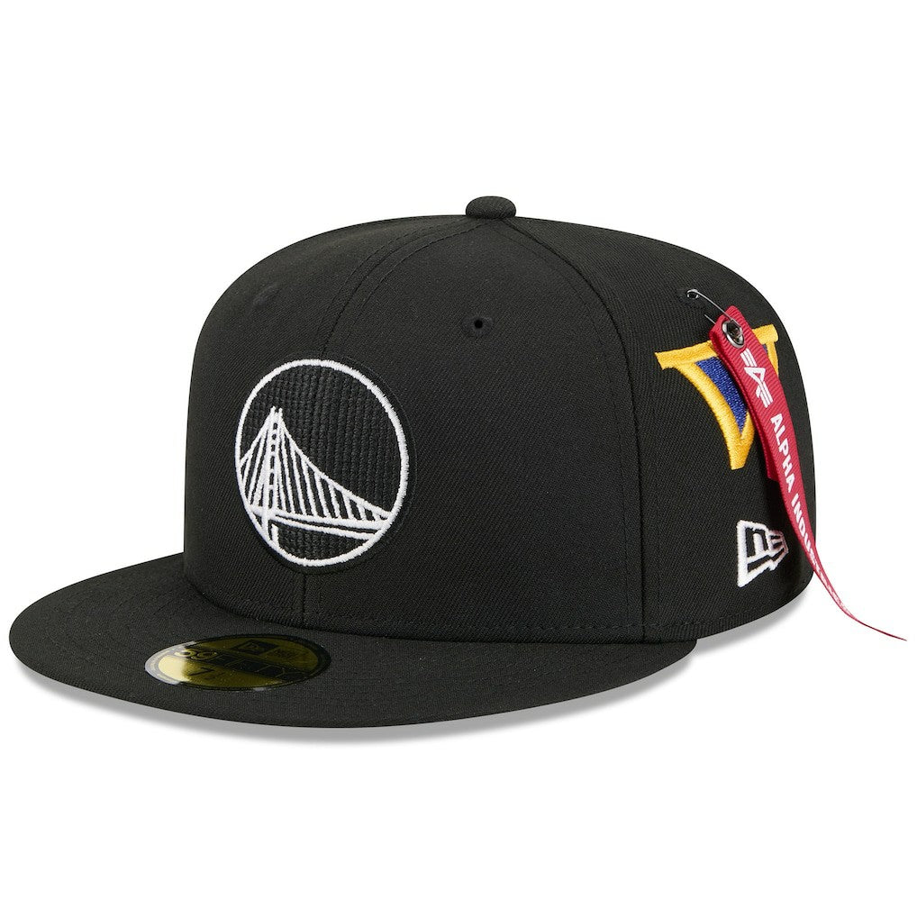 Black Golden State Warriors x Alpha Industries 59FIFTY Fitted Hat sale | NBA