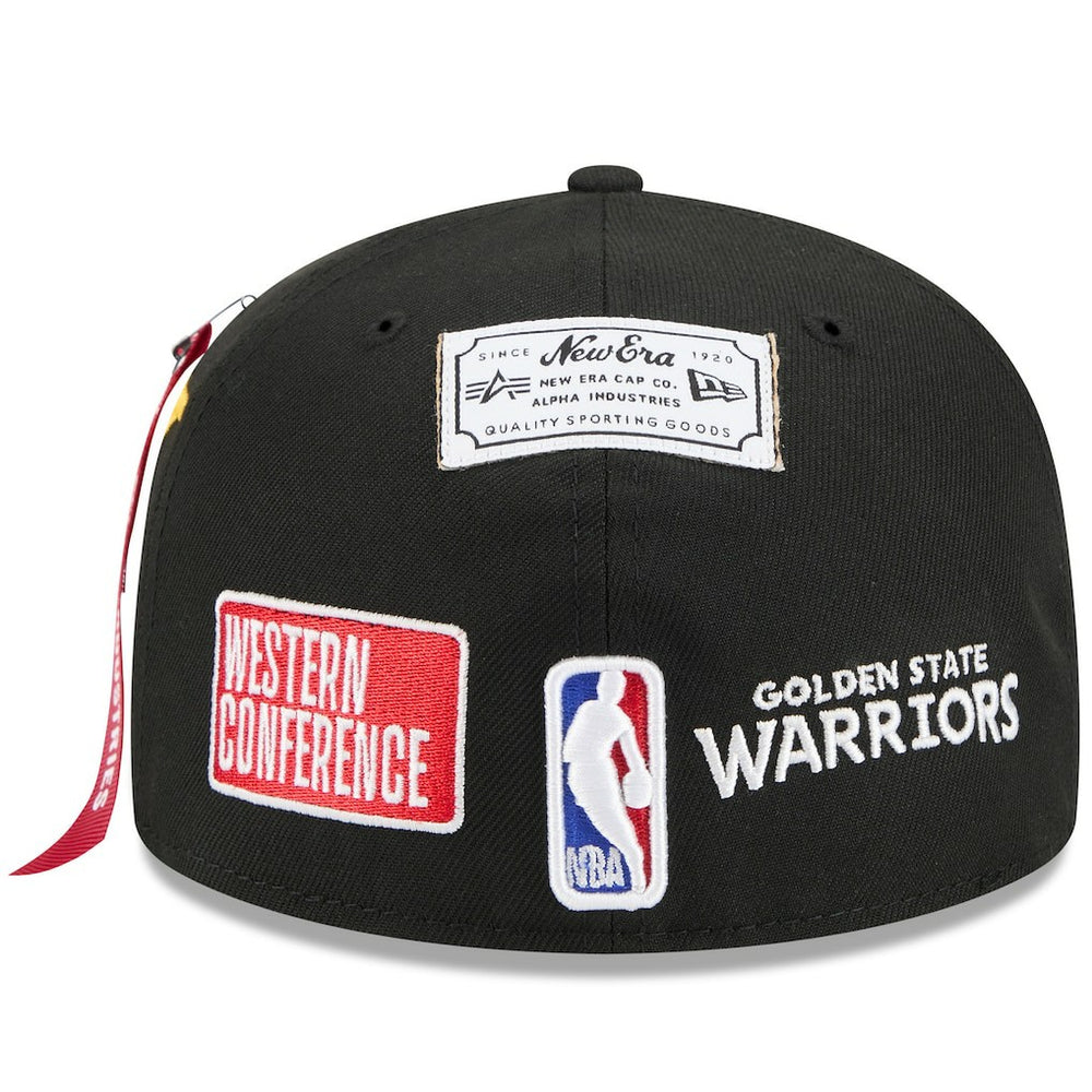 Black Golden State Warriors x Alpha Industries 59FIFTY Fitted Hat sale | NBA