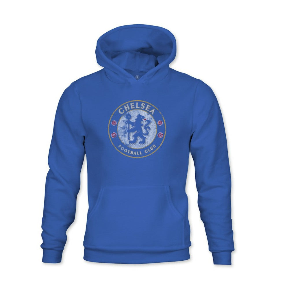 Chelsea 1863FC Youth Color Badge Fleece Pullover Hoodie