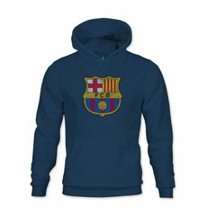 Barcelona 1863FC Youth Color Badge Fleece Pullover Hoodie