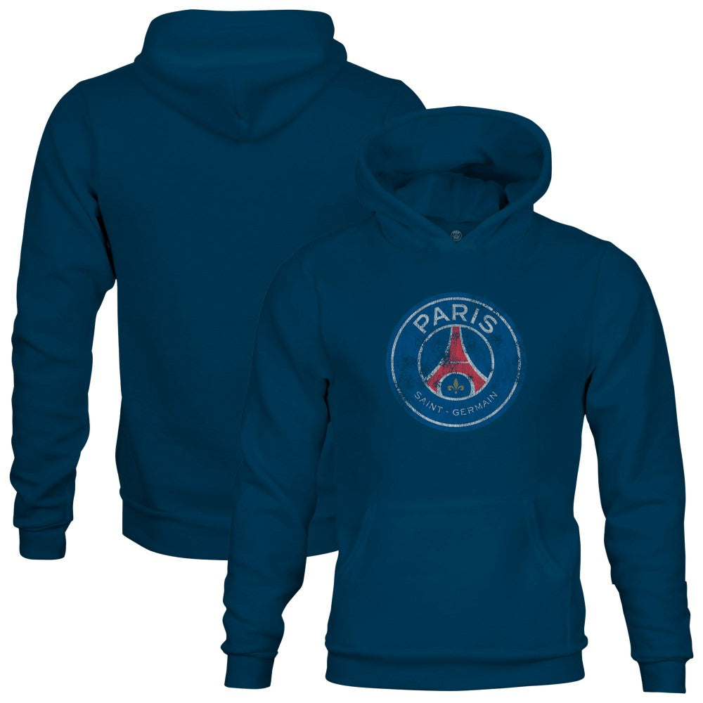 Paris Saint-Germain 1863FC Youth Color Badge Fleece Pullover Hoodie