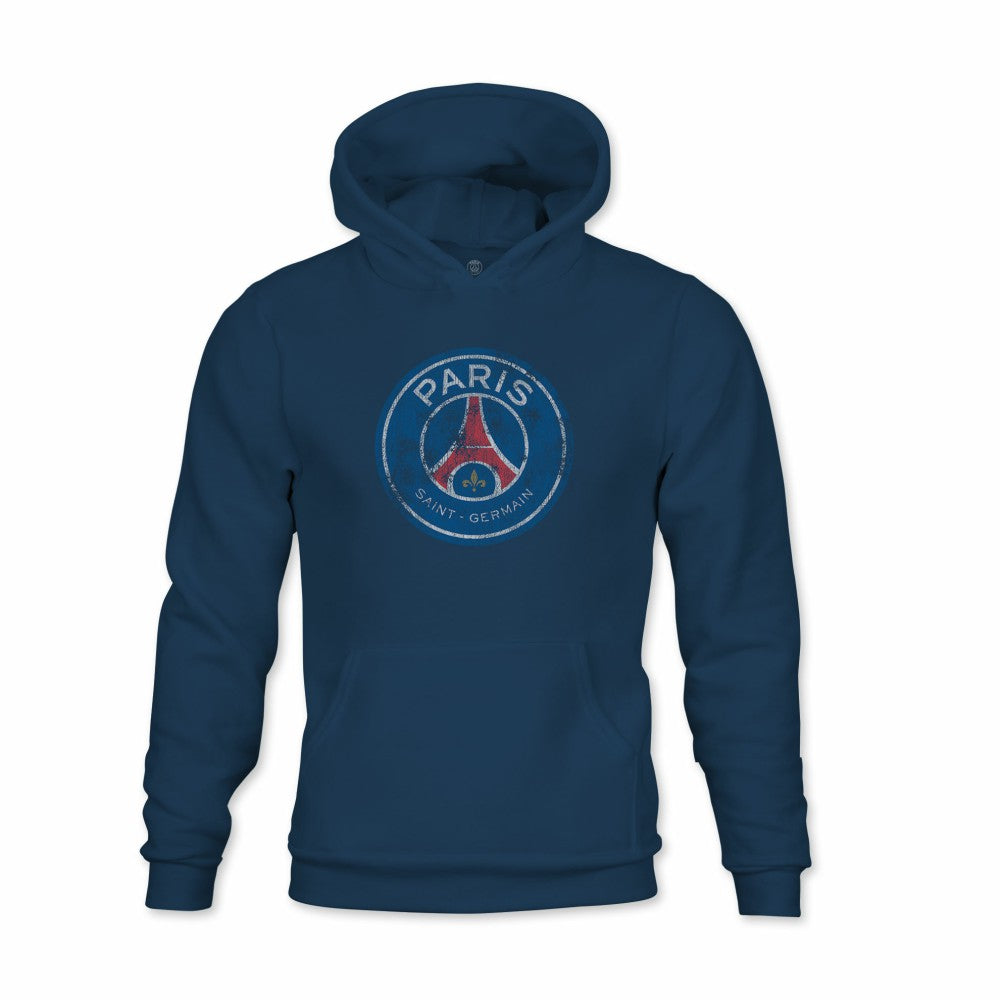 Paris Saint-Germain 1863FC Youth Color Badge Fleece Pullover Hoodie