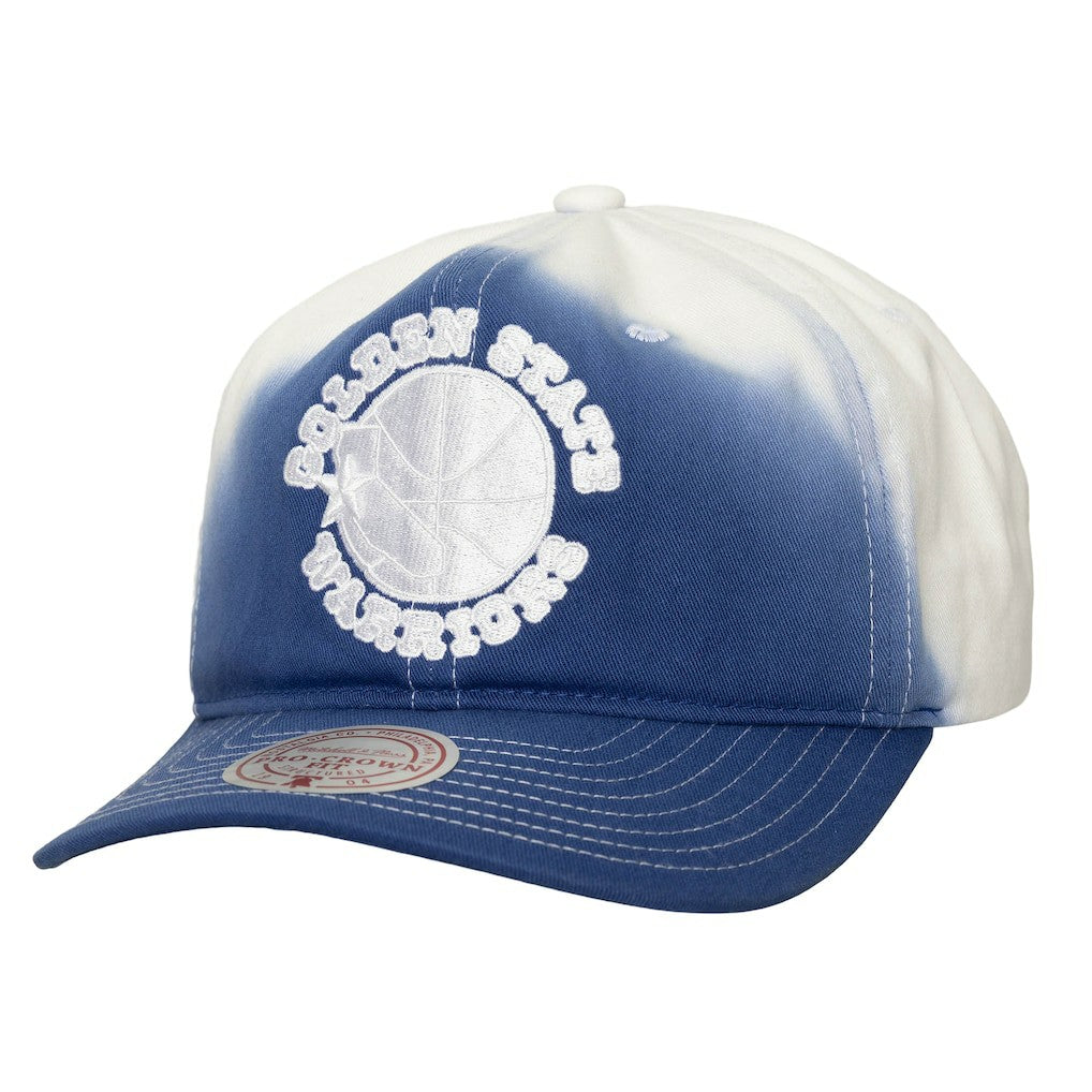 Blue/White Golden State Warriors Dip Dye Pro Crown Adjustable Hat sale | NBA