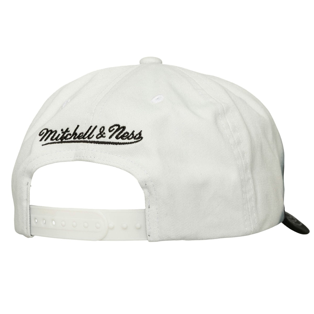 Black/White Miami Heat Dip Dye Pro Crown Adjustable Hat | NBA