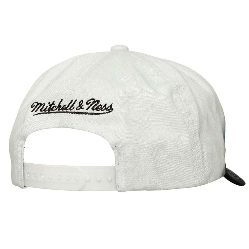 Black/White Miami Heat Dip Dye Pro Crown Adjustable Hat | NBA
