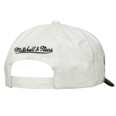 Black/White Miami Heat Dip Dye Pro Crown Adjustable Hat | NBA