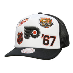 Philadelphia Flyers Mitchell & Ness Gridlock Trucker Adjustable Hat -  NHL Hats