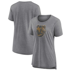 Boston Bruins Women's Slow Whistle Tri-Blend T-Shirt -  NHL T-shirts
