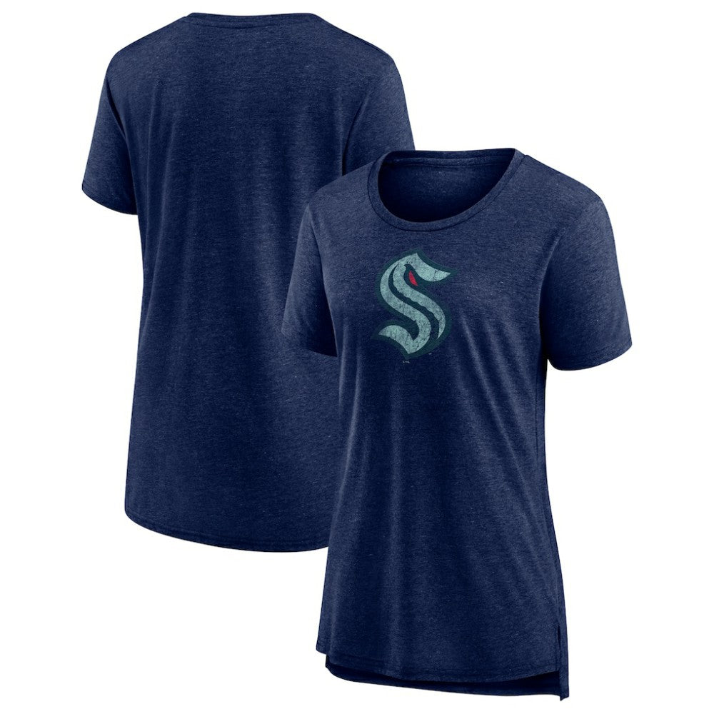 Seattle Kraken Women's Slow Whistle Tri-Blend T-Shirt -  NHL T-shirts
