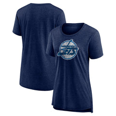 Winnipeg Jets Women's Slow Whistle Tri-Blend T-Shirt -  NHL T-shirts