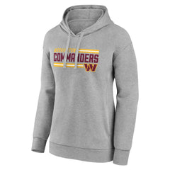 Washington Commanders Women's On Side Stripe Pullover Hoodie | NFL Discount