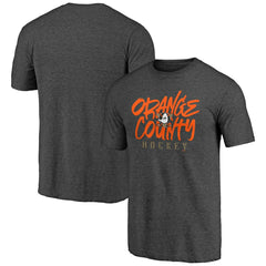 Anaheim Ducks Shoot to Score Tri-Blend T-Shirt -  NHL T-shirts