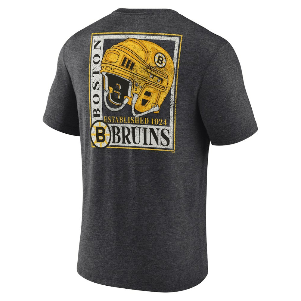Boston Bruins Earnest Will Tri-Blend T-Shirt -  NHL T-shirts
