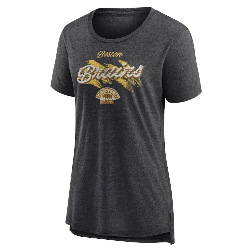 Boston Bruins Women's Hit the Ice Tri-Blend T-Shirt -  NHL T-shirts