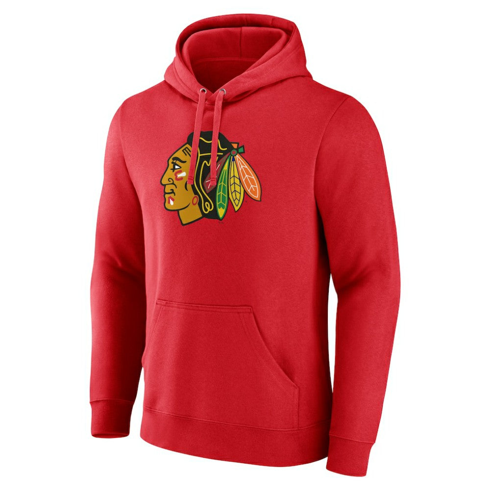 Chicago Blackhawks Primary Logo Pullover Hoodie -  NHL Hoodies
