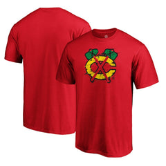 Chicago Blackhawks Splatter Logo T-Shirt -  NHL T-shirts