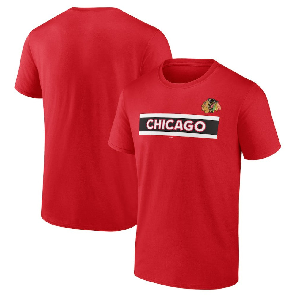 Chicago Blackhawks Jersey Inspired T-Shirt -  NHL T-shirts