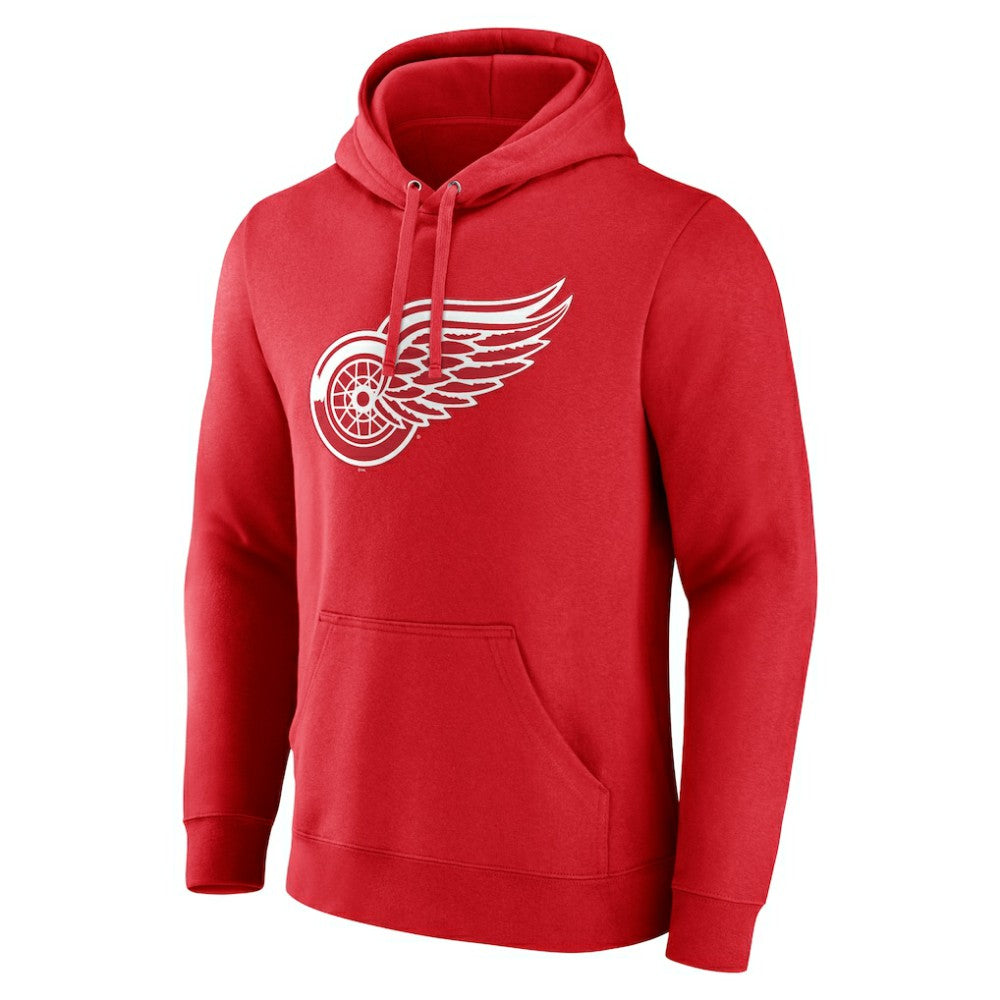 Detroit Red Wings Primary Logo Pullover Hoodie -  NHL Hoodies