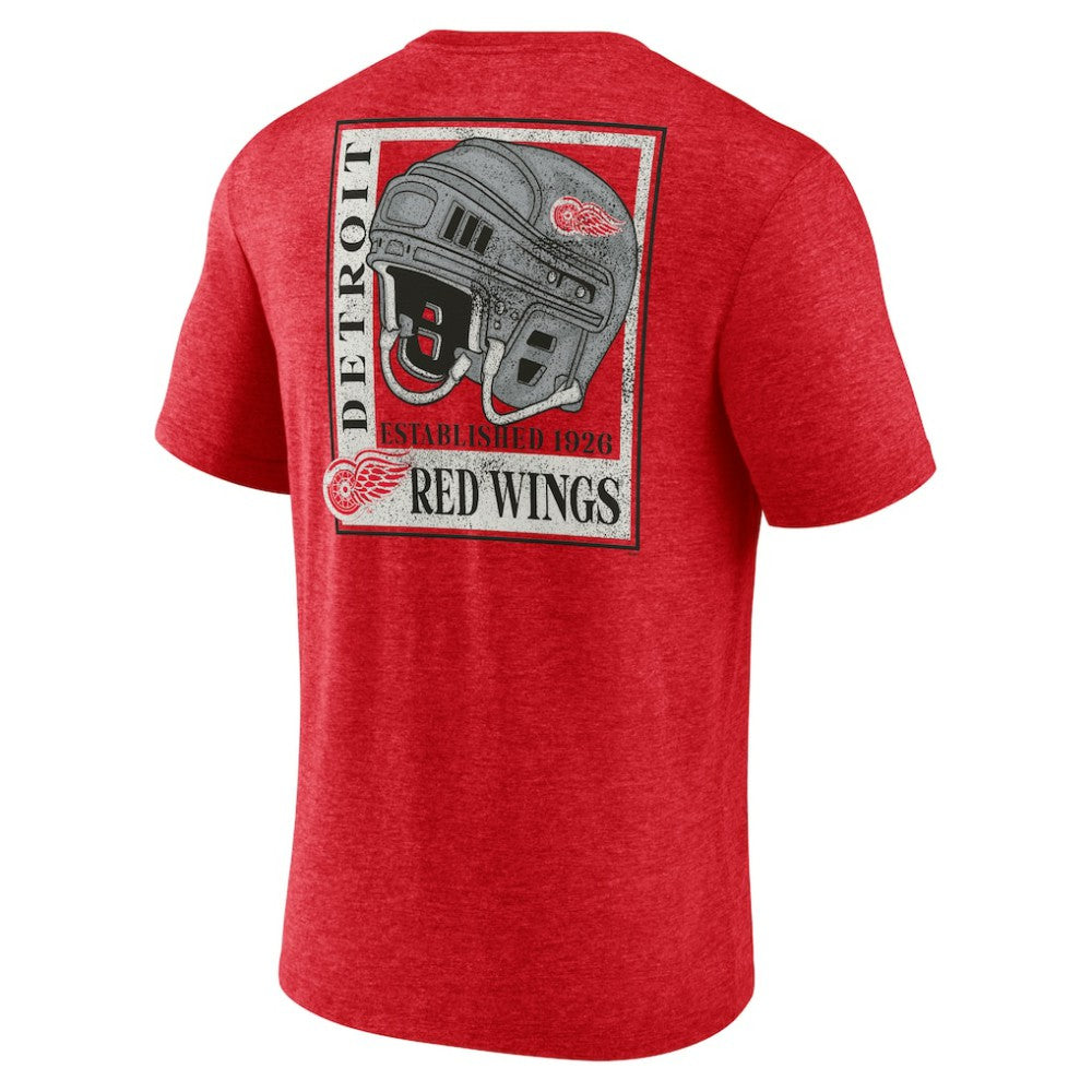 Detroit Red Wings Earnest Will Tri-Blend T-Shirt -  NHL T-shirts