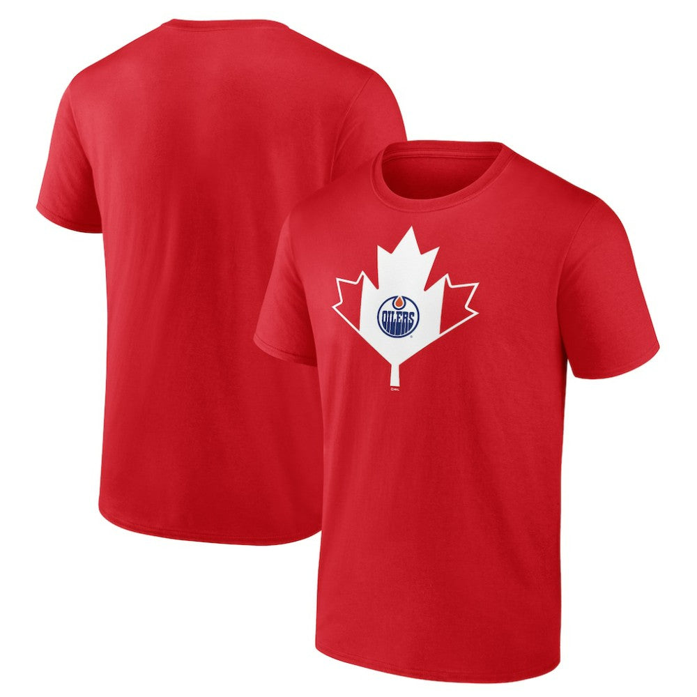 Edmonton Oilers Canada Day T-Shirt -  NHL T-shirts
