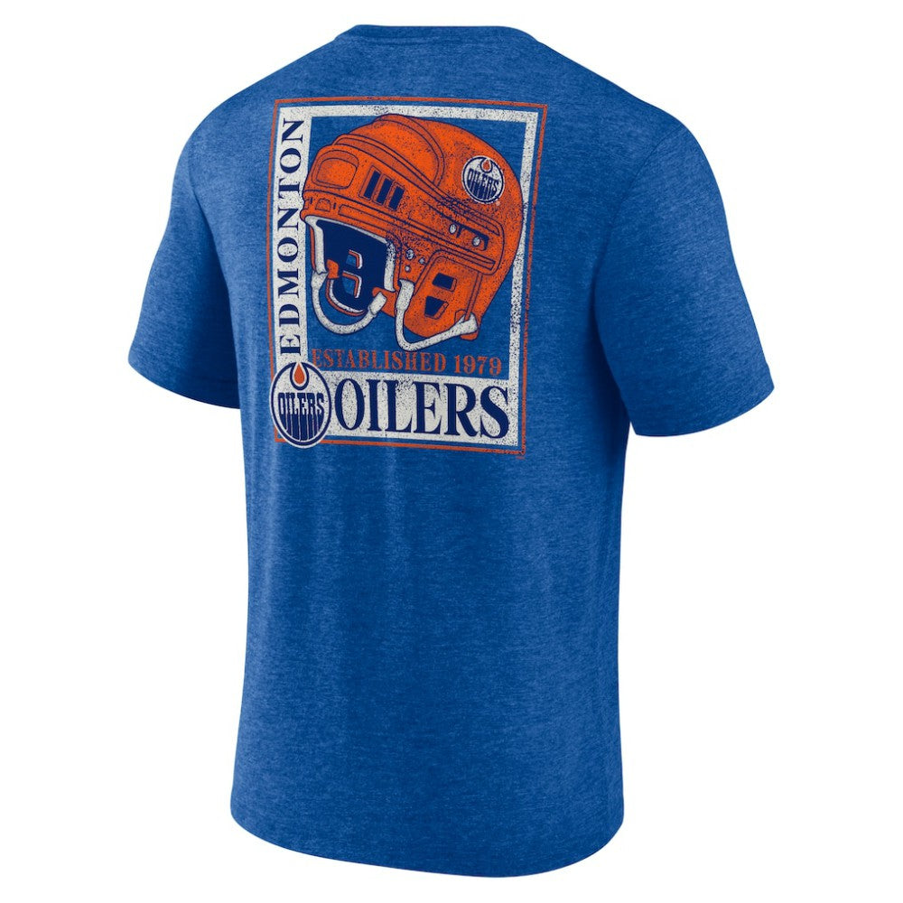 Edmonton Oilers Earnest Will Tri-Blend T-Shirt -  NHL T-shirts
