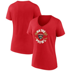 Florida Panthers Women's Active Edge V-Neck T-Shirt -  NHL T-shirts