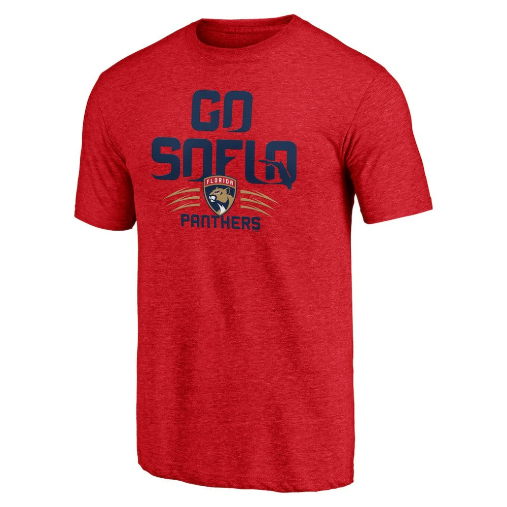 Florida Panthers Shoot to Score Tri-Blend T-Shirt -  NHL T-shirts