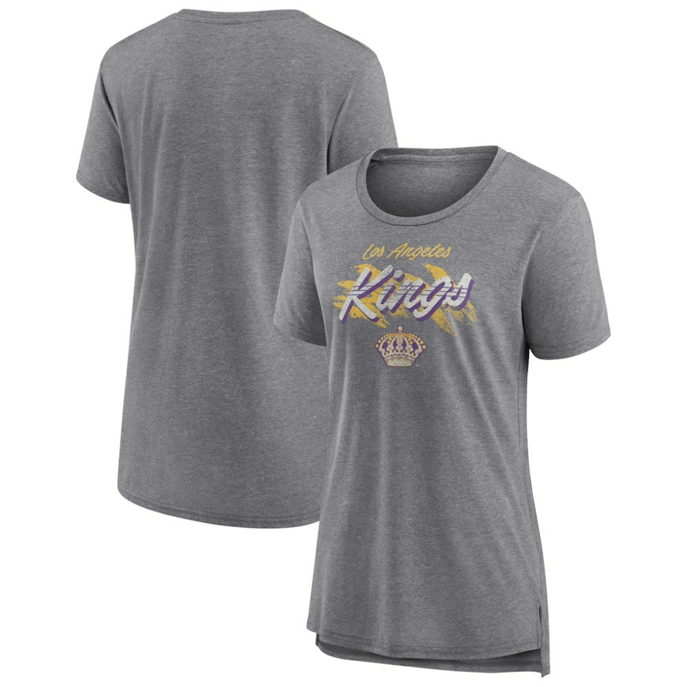 Los Angeles Kings Women's Hit the Ice Tri-Blend T-Shirt -  NHL T-shirts