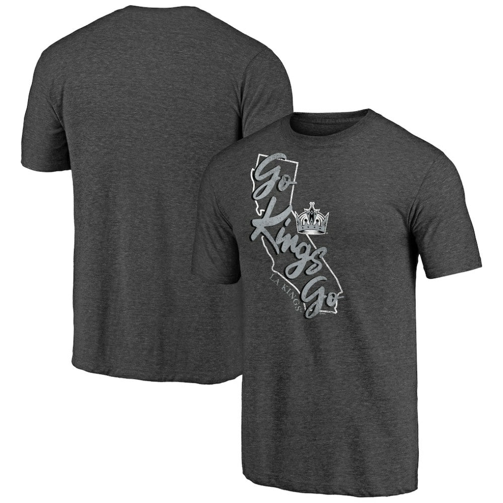 Los Angeles Kings Shoot to Score Tri-Blend T-Shirt -  NHL T-shirts