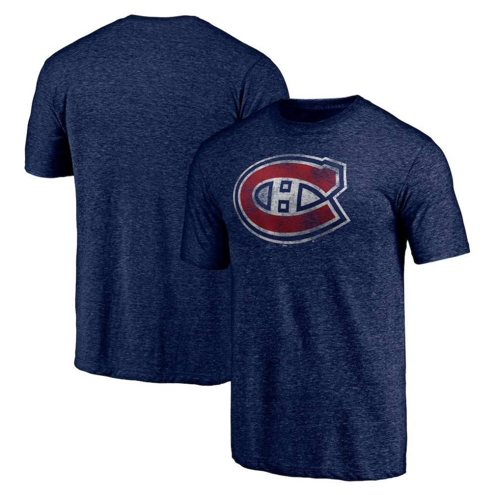 Montreal Canadiens Distressed Tri-Blend T-Shirt -  NHL T-shirts
