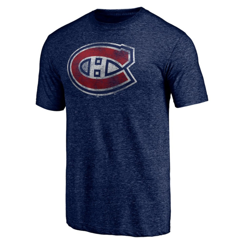 Montreal Canadiens Distressed Tri-Blend T-Shirt -  NHL T-shirts
