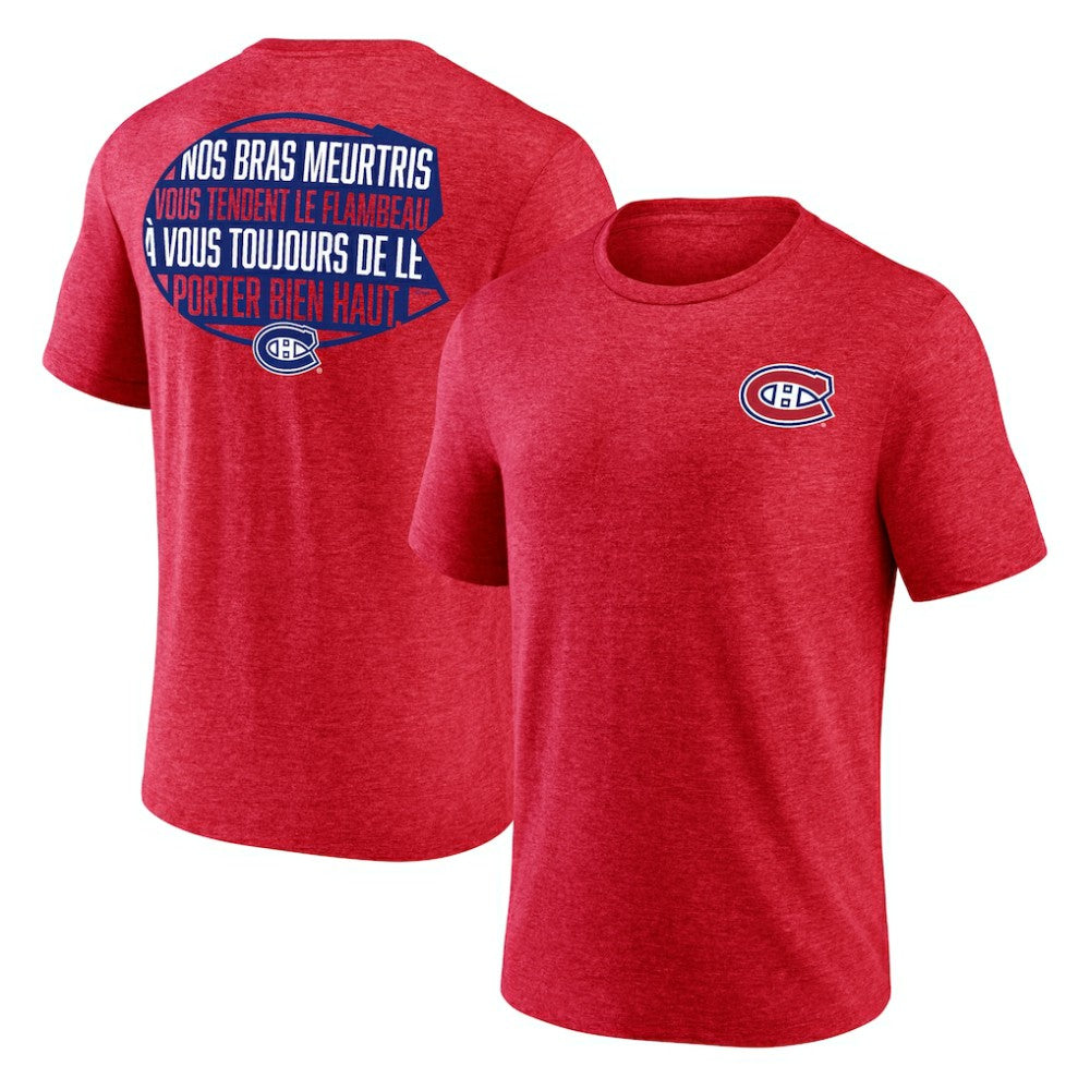 Montreal Canadiens Territorial Tri-Blend T-Shirt -  NHL T-shirts
