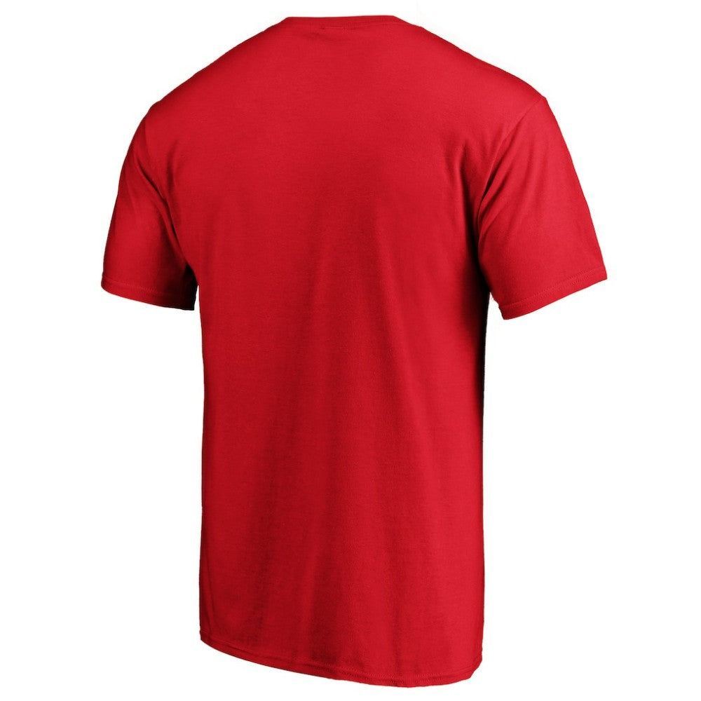 New Jersey Devils Splatter Logo T-Shirt -  NHL T-shirts