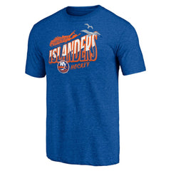 New York Islanders Shoot to Score Tri-Blend T-Shirt -  NHL T-shirts