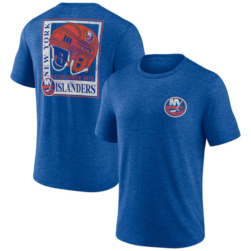 New York Islanders Earnest Will Tri-Blend T-Shirt -  NHL T-shirts