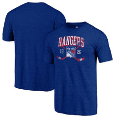 New York Rangers Line Shift Tri-Blend T-Shirt -  NHL T-shirts
