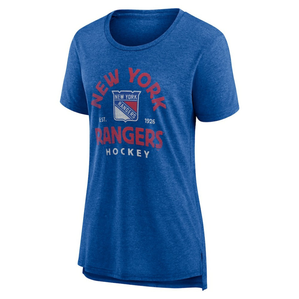 New York Rangers Women's Vintage Arch Tri-Blend T-Shirt -  NHL T-shirts