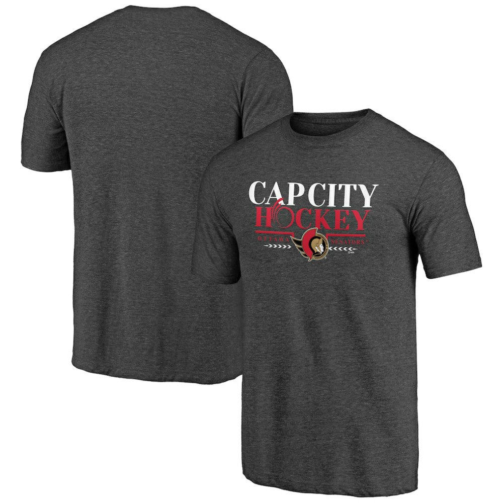 Ottawa Senators Shoot to Score Tri-Blend T-Shirt -  NHL T-shirts