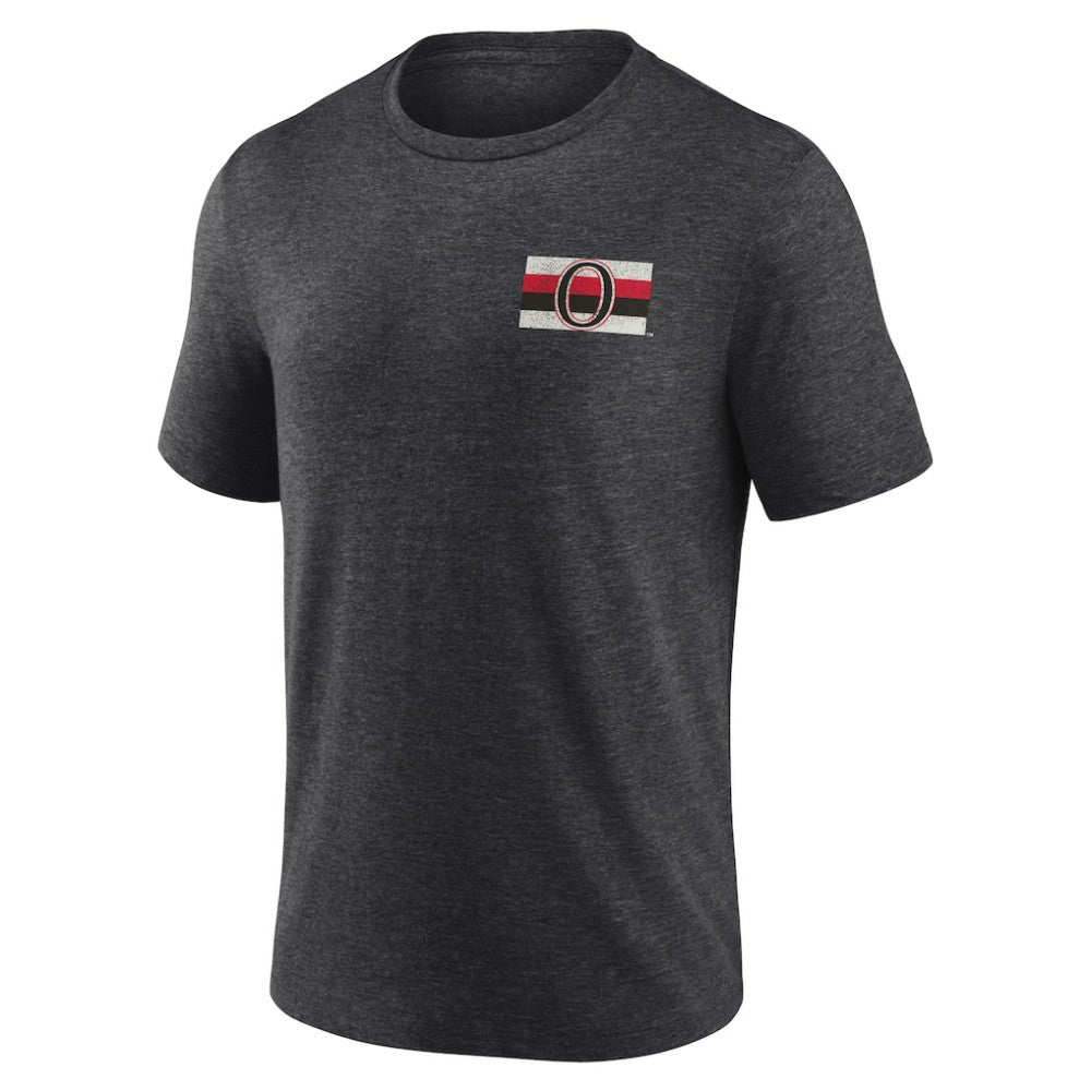Ottawa Senators Earnest Will Tri-Blend T-Shirt -  NHL T-shirts